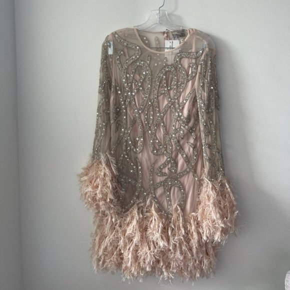 ASOS Silver and Pink Mini Dress - Picture 3 of 6